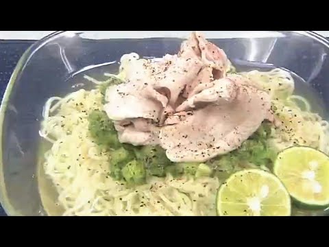 特製塩だれ　豚しゃぶ冷やし中華