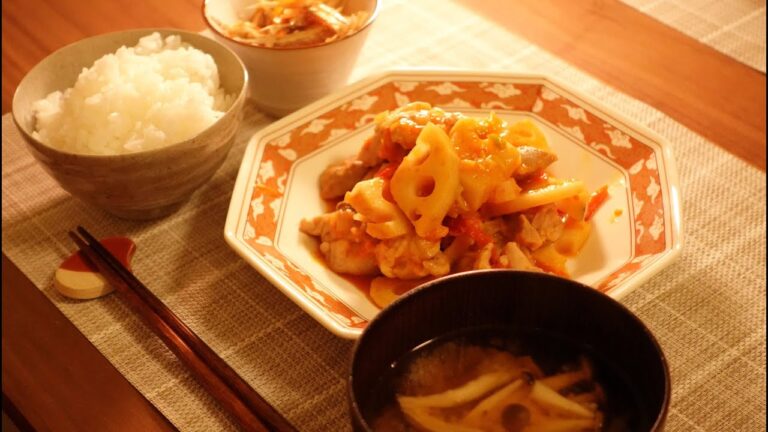 【秋の味覚】共働き二人暮らし、平日３日間の晩ご飯