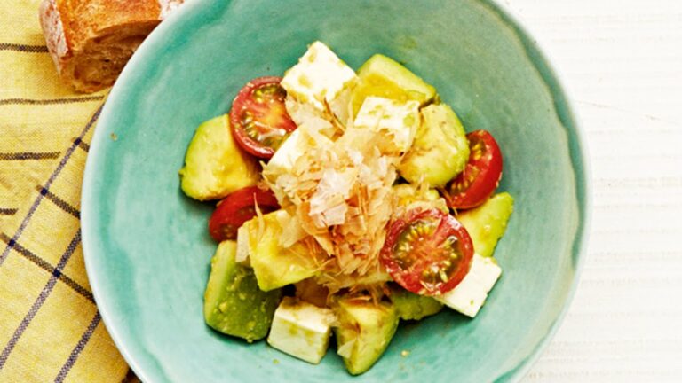 アボカドとクリームチーズのわさび風味