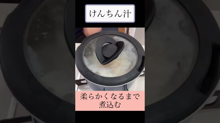 【お餅の消費や風邪の時にも】けんちん汁