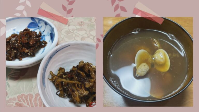 【Happy One Dish】キュウリやゴーヤの佃煮・アサリのみそ汁　8月3日放送