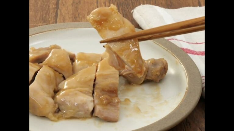 めんつゆで味付け簡単！レンジで照り焼き