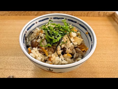 超簡単！塩昆布炊き込みご飯【人気料理研究家が教える簡単レシピ】