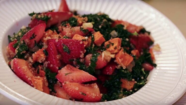 Strawberry Quinoa And Kale Salad Recipe