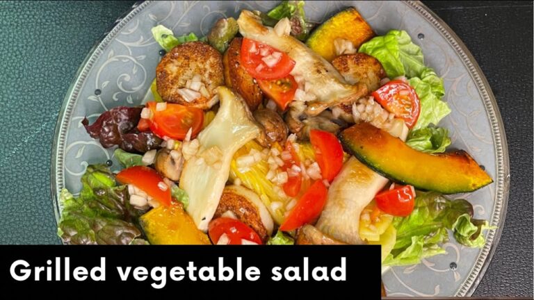 野菜だけのサラダもいいじゃないか 冬のグリルドサラダ