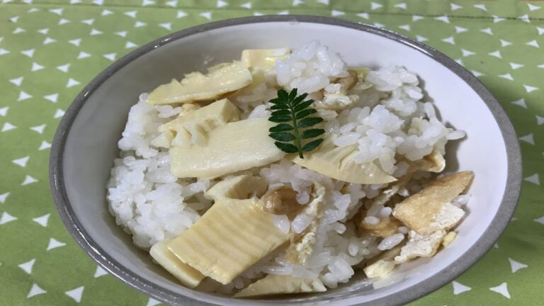 たけのこご飯 2020.4.8放送