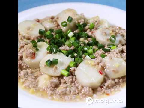 濃厚な麻婆とねっとり里芋 ねっとり麻婆里芋 ｜ moguna[モグナ]