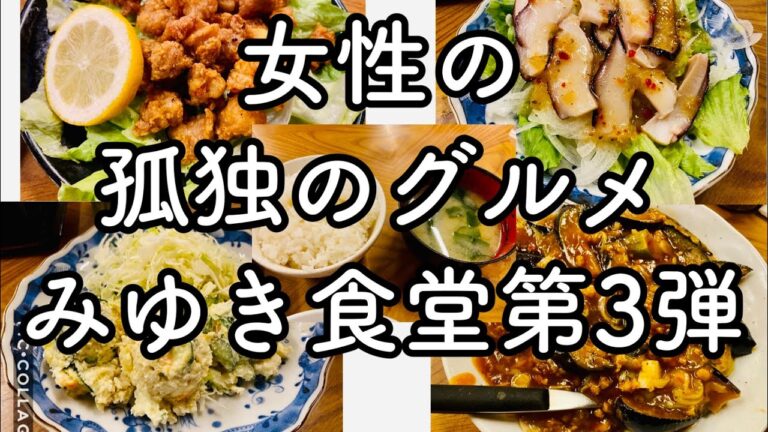 『孤独のグルメ』に出てきた清瀬のみゆき食堂で女性が爆食！！人間関係で病んで2年間休職していた女性が復職初日の感想を真面目に語る！【グルメ特別編みゆき食堂③】