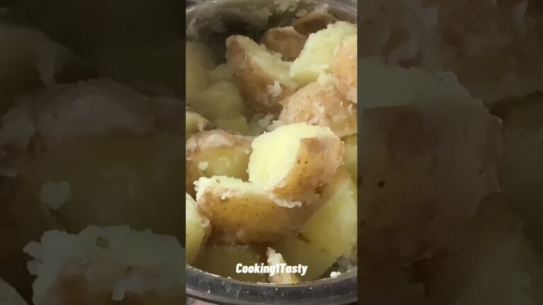 皮は剥かない！ジャガイモで簡単にできる料理を紹介！#あじはおいしい #shorts #じゃがいも