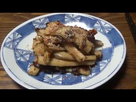 低収入でもお金が貯まるレシピ　ちくわの生姜焼き