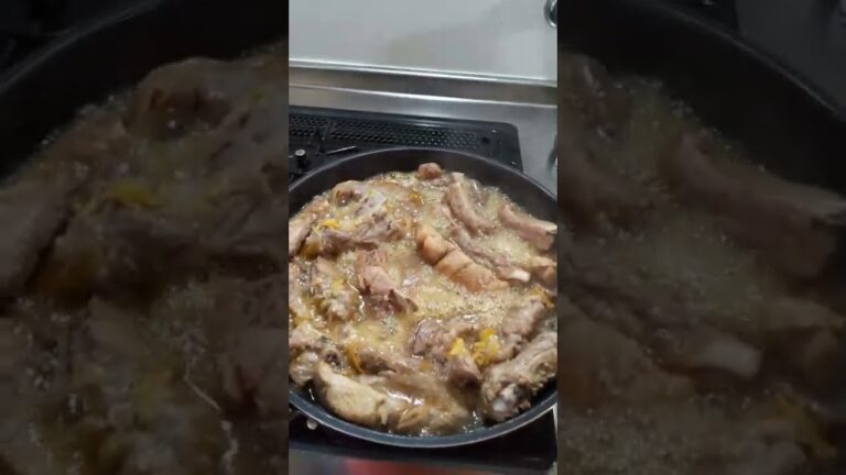 スペアリブのマーマレード煮込み
