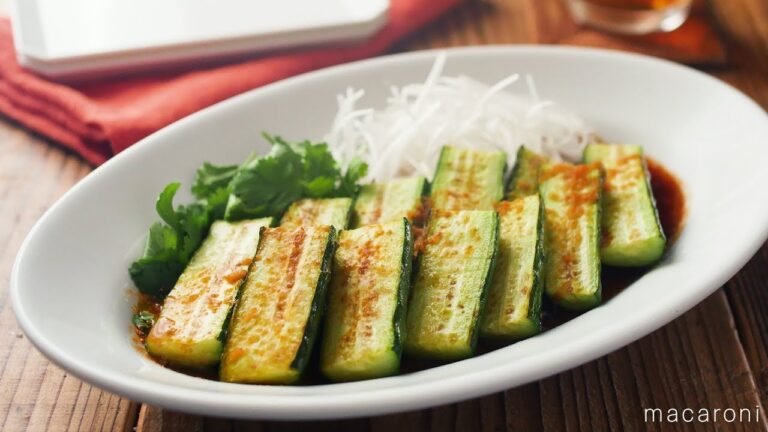 ピリリと痺れる「よだれ焼ききゅうり」のレシピ・作り方