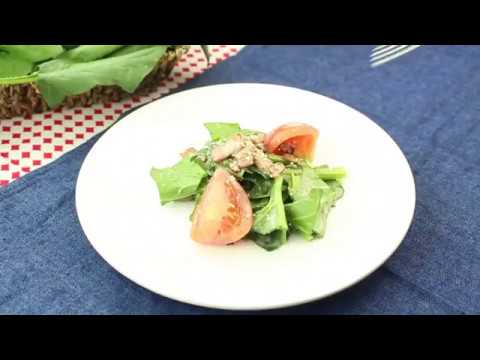 ほうれん草サラダ