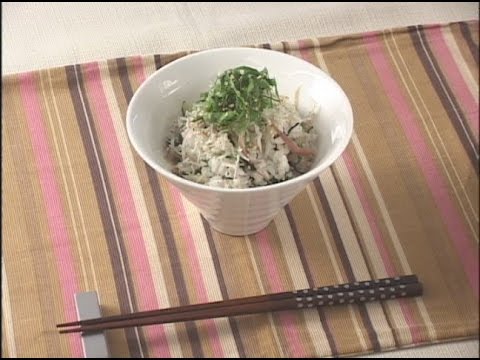 料理レシピ-【じゃことひじきの入った香味野菜ずし】｜ナスラックKitchen