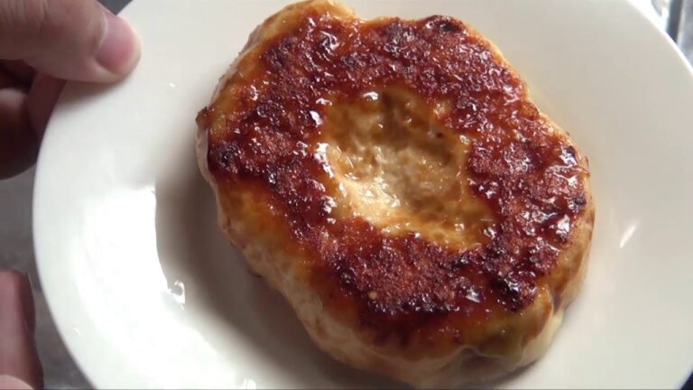 余ったつくねで作る照り焼きハンバーグ