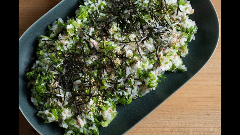 わさび菜ちらし寿司