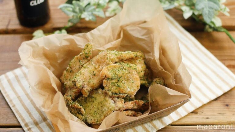 ついつい止まらない「のりしおチキンチップス」のレシピ・作り方