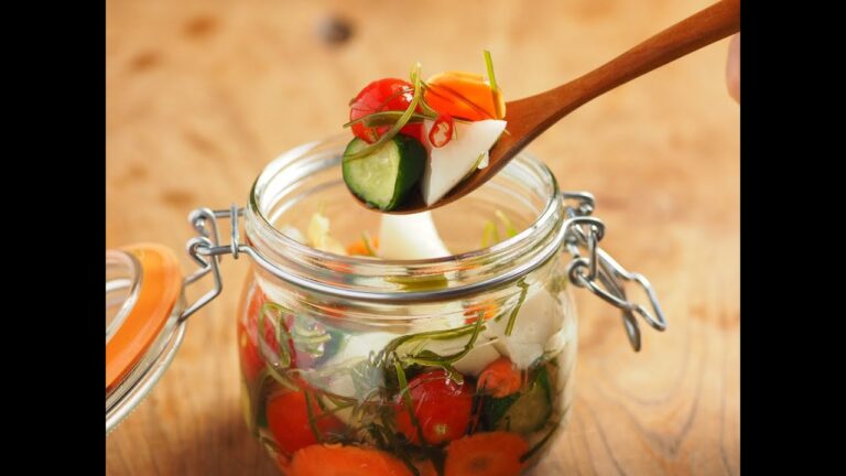 野菜のブランデー漬け　、　簡単漬物