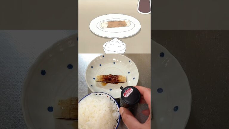 【あたしンち】お母さんが作る給料日前の夜ご飯を再現してみた#shorts