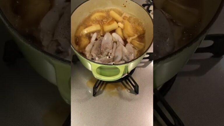 大根とイカを煮るだけ(高速版)