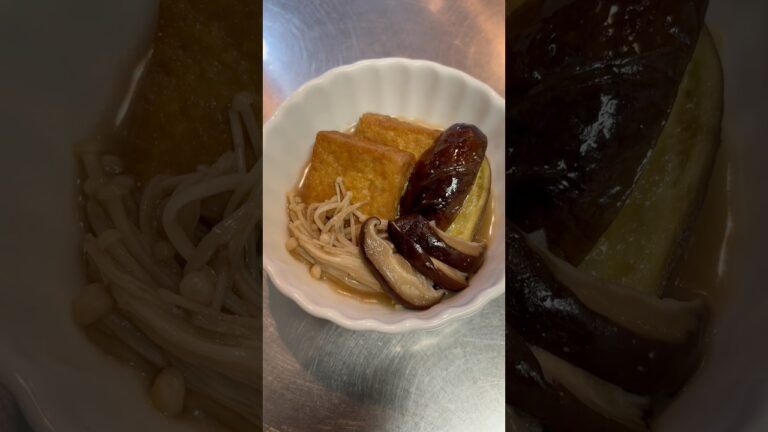 厚揚げと残り物de かんたん煮物【簡単おつまみ】 #shorts #煮物