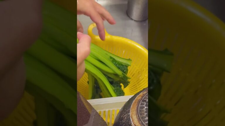 【弁当用】雪菜を使った簡単お浸し＃shorts