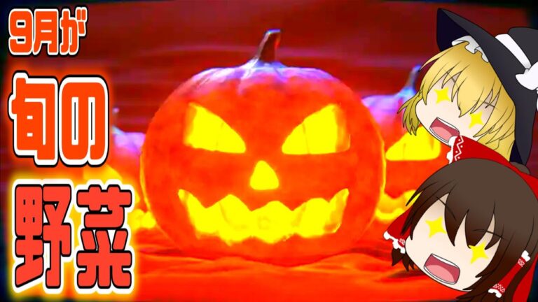 【ゆっくり解説】9月の旬の食材ついて解説！