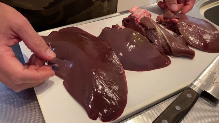 猪のレバーペーストを作る