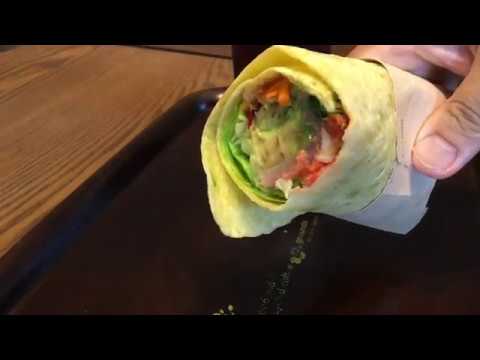 スタバ２３　サラダラップ　生ハム＆モッツァレラ