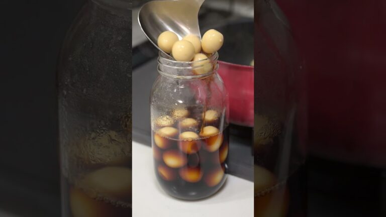 業務スーパーの『うずら卵の水煮』を転生させる方法！ #shorts