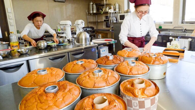 「街に欠かせない存在」20年以上も地域の方々から愛されてるシフォンケーキ専門店に密着（人気スイーツ店まとめ）