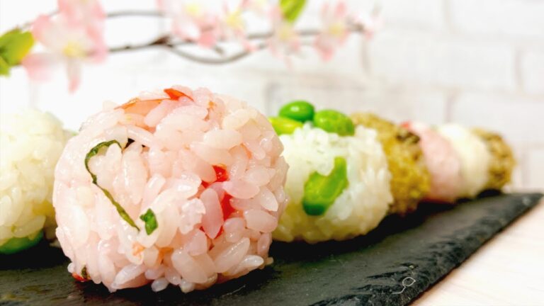 お花見、到来！3種のこにぎり#shorts