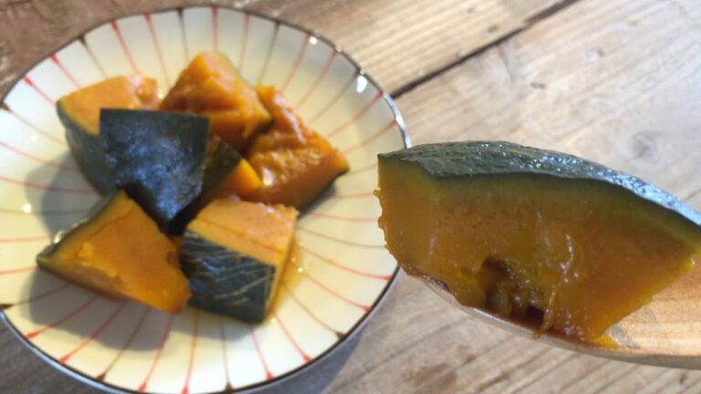 和食の定番　かぼちゃの煮物の作り方　How to make Side dishes of Japan Simmered pumpkin