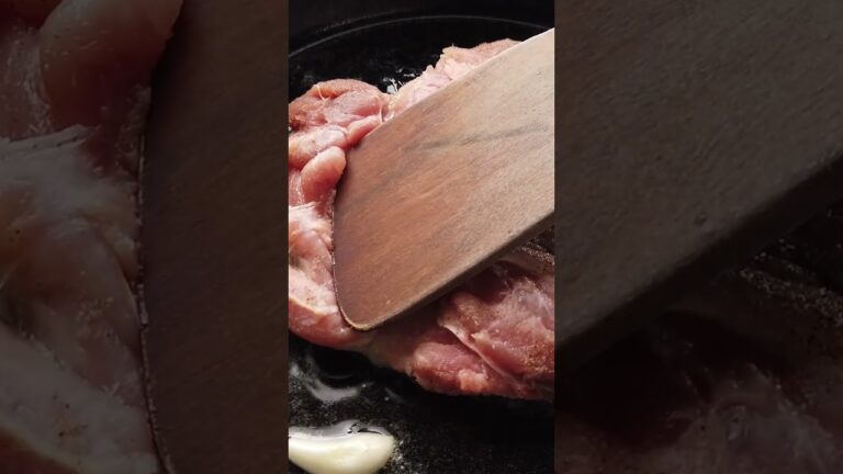 皮パリパリ♪チキンソテーの作り方／鶏もも肉レシピ／ばあちゃんの料理教室 #shorts