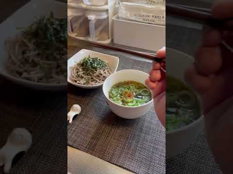 【鶏つけそば】たったの5分で作れる簡単絶品蕎麦