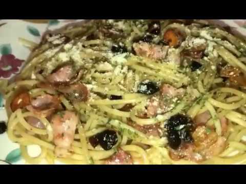 ガーリックバター醤油パスタ