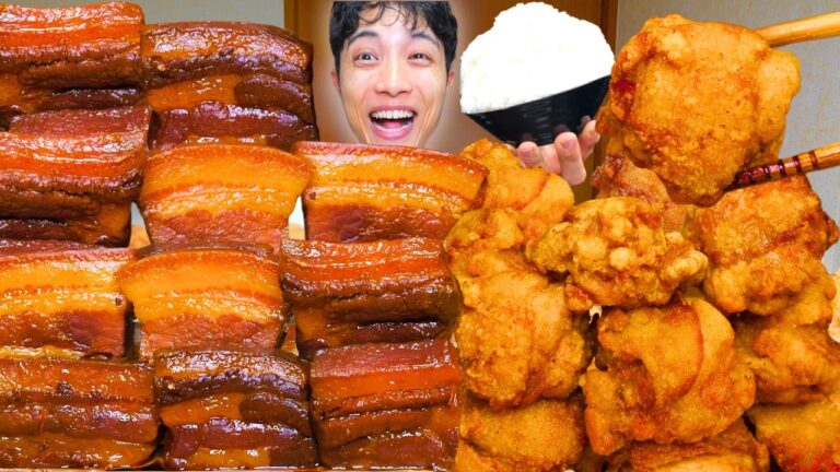 100時間煮込んだ豚角煮vs100時間漬け込んだ唐揚げどっちが美味いか勝負してみた結果、誰も予想できない結末に…