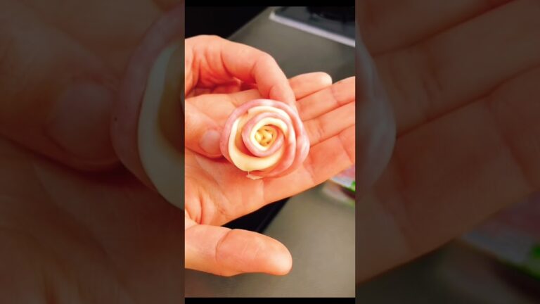 ハムとチーズのバラ🌹作り方　【お弁当おかず】