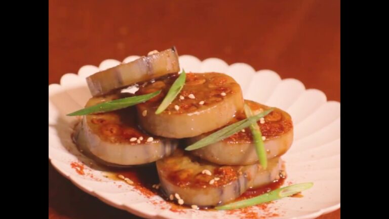 WATCHY Food - レンコンの照り焼き