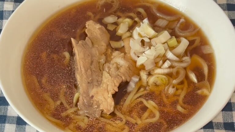 スペアリブ醬油ラーメンの作り方！！