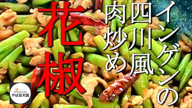 無限インゲン！四川風肉炒め【フカセンのやば旨料理レシピ】干煸四季豆