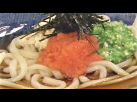 ３色彩り冷やしうどん
