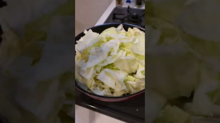 キャベツを半玉使って麻婆キャベツ🥬