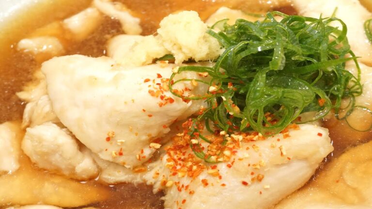 鶏むね肉のみぞれ煮（おろし煮）の作り方