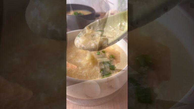 中華風卵スープの作り方