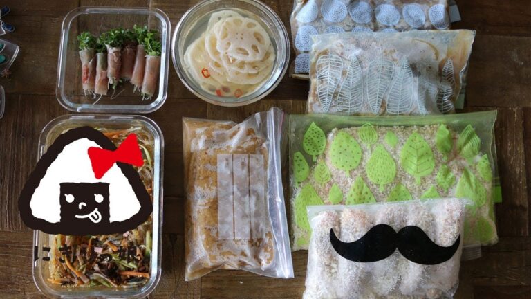 【作り置き・常備菜#46】 お弁当に大活躍の簡単レシピ7選 【Meal Prep】