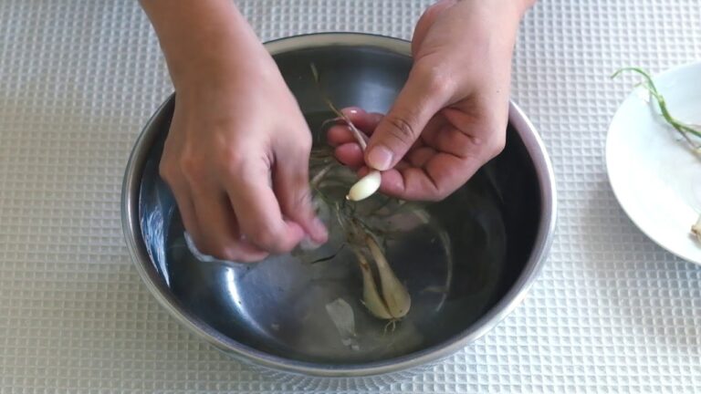 らくら　vol62レシピ【島らっきょうの下処理】
