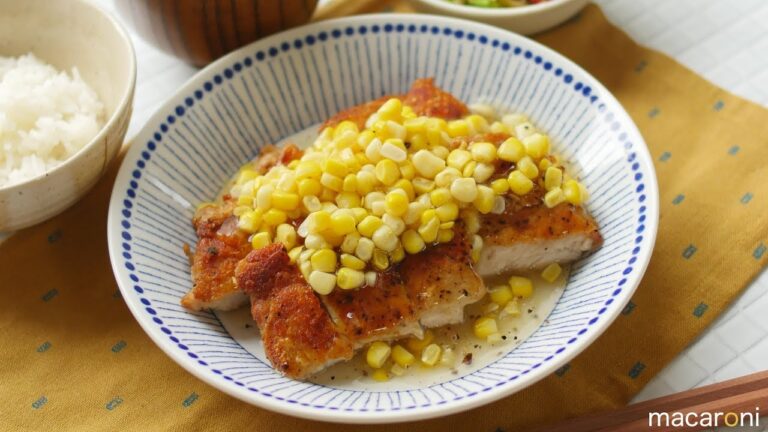 もろこし攻めっ！ パリパリ チキンの コーン あんかけ のレシピ 作り方