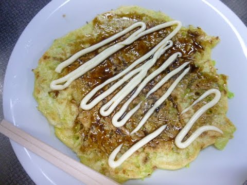 【レシピ】しらす入りお好み焼きの作り方