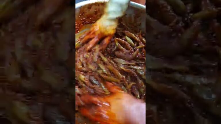 ヤンニョム青唐辛子、양념고추,韓国食品、大山